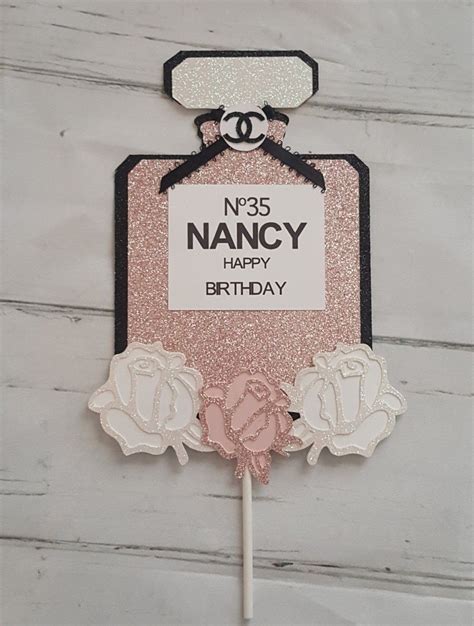 chanel cake topper